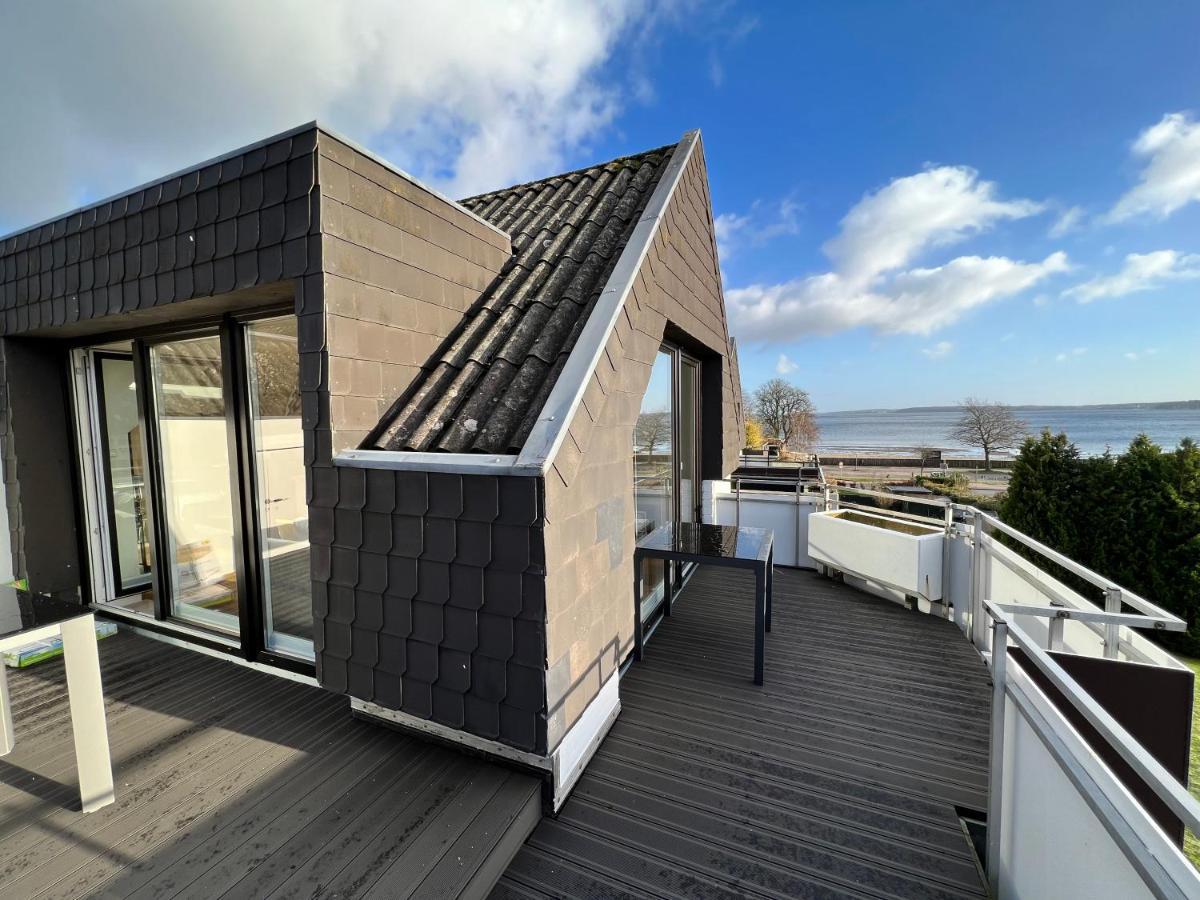 Beach House II - Penthousewohnung In Bestlage Mit Sonniger Dachterrasse Und Top Meerblick ฮาร์ริสลี ภายนอก รูปภาพ