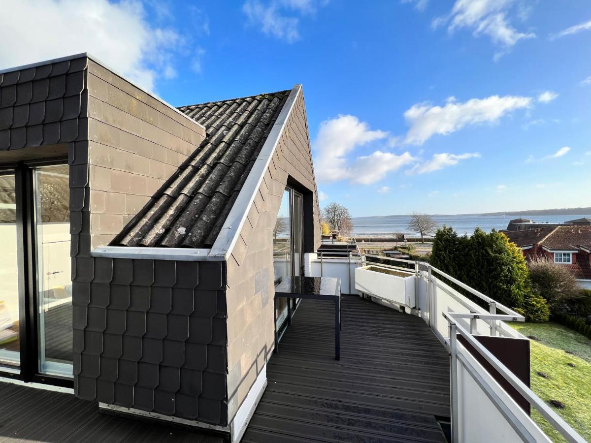 Beach House II - Penthousewohnung In Bestlage Mit Sonniger Dachterrasse Und Top Meerblick ฮาร์ริสลี ภายนอก รูปภาพ